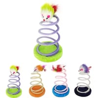 لعبة خدش سنارة مع قاعدة ثابتة لتدريب القطط على الص...