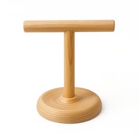 قاعدة مجثم طيور ستاند خشبي للطيور الصغيرة