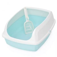 ليتر بوكس حجم كبير مع مجرفة اضافية - حوض رمل القطط...