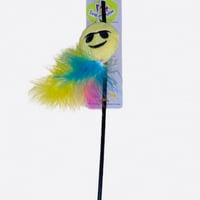 سنارة تفاعلية للقطط والحيوانات الاليفة