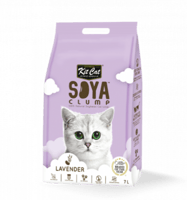 كت كات رمل الصويا رائحة اللافندر 7 لتر KitCat Soya...