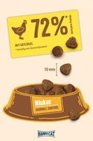 هابي كات مينكاس طعام القطط البالغة - للتخلص من كرا...