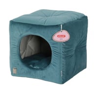 زولوكس شيستر تشامبورد سرير مكعب للقطط - تركوازي ZO...