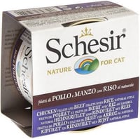 شيزر معلبات الدجاج مع اللحم البقري والارز وجبة طبي...