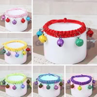 قلادة حيوانات اليفة طوق قطط - الوان فسفورية