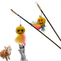 سنارة تفاعلية للقطط والحيوانات الاليفة