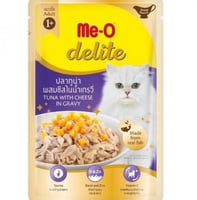 مي أو - أظرف التونة مع الجبنة بطعم المرق 70g x 12P...