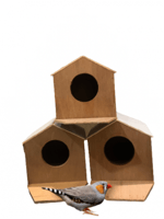 حضانة بياضة طيور خشبية اكواخ وبيوت الزيبرا والعصاف...