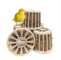 اعشاش الزيبرا والكناري - قش اقفاص الطيور - خيوط وم...