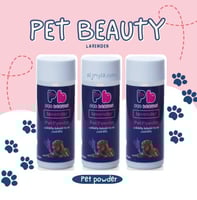 بت بيوتي بودرة اللافندر التنظيف الجاف للقطط والحيو...