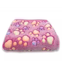 بطانية دافئة ملونة - فرشة للأم وصغار القطط حجم كبي...