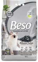 Beso clumping cat litter رمل قطط بيسو 10L روائح مخ...