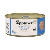 Applaws Cat Tuna with Crab In Broth 70g أبلاوز معل...