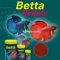 طعام سمك الفايتر حبيبات البروتين AQUAV BETTA Pelle...