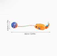 لعبة الفأرة القطيفة مع الجرس العاب قطط تفاعلية