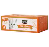 كت كات معلبات متعددة فيليه التونة والسالمون 50x6غ...