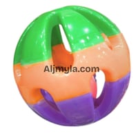 كرة لعب مع جرس للقطط والحيوانات الاليفة - قطعة واح...