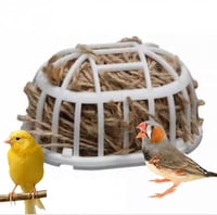 اعشاش الزيبرا والكناري - قش اقفاص الطيور - خيوط وم...