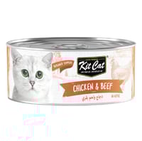 كت كات معلبات متعددة فيليه الدجاج مع اللحم البقري...