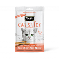Kit Cat Sticks - Chicken & Salmon 15g كتكات اعواد الدجاج والسالمون 15غ