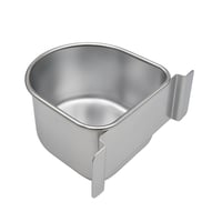 وعاء تغذية ستانلس ستيل للطيور والحيوانات