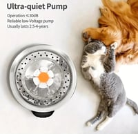 نافورة كهربائية ستاينلس ستيل - مع فلتر لترشيح المي...