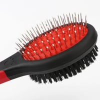 فرشاة ومشط للقطط والحيوانات الاليفة للشعر الرطب وا...