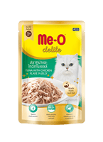 مي أو - أظرف التونة والدجاج بطعم الجلي 70g x 12Pcs...