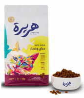 هريرة طعام القطط البالغة - نكهة الدجاج والخضار Hor...