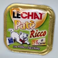 لي شات طعام رطب للقطط شرائح الدجاج والديك الرومي 1...