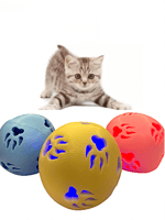 كرة تفاعلية مضيئة للقطط والحيوانات الاليفة - حجم و...