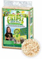 شيبسي نشارة خشب فرشة للأرانب والوبر والهامستر نكهة...