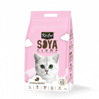 كت كات رمل الصويا رائحة الفراولة 7 لتر KitCat Soya...