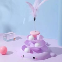 لعبة قطط على شكل دولفين ثلاث مسارات - العاب قطط وح...