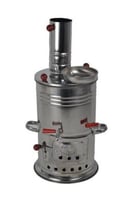 غلاية شاي سماور يعمل بواسطة الفحم او الحطب كشتات