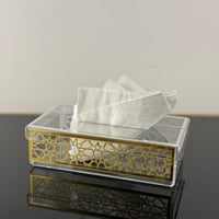 علب مناديل اكريلك