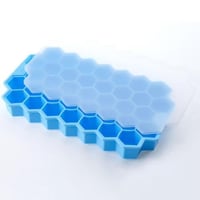 قالب ثلج سيليكون من نيت 37 حبة - blue -