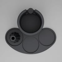 حامل بورتافيلتر حلقي ٥٨ مع حامل مفكك تكتلات