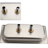 رنزر استانليس ستيل اسود مقاس 32x18 سم