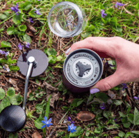 طاحونة كوماندانتي لون مميز الأرجوان الغامق MK4