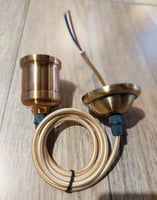 هولدر علاقي برونزي كامل 1 متر E27