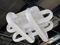 ثرياء مربع ليد 3 اضاءات