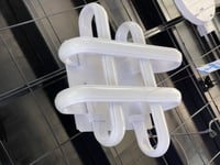 ثرياء مربع ليد 3 اضاءات