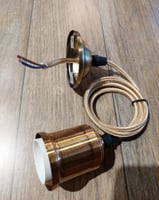 هولدر علاقي برونزي كامل 1 متر E27