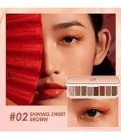 باليت ظلال العيون الذهبية الفاخرة من أو تو او 8 أل...