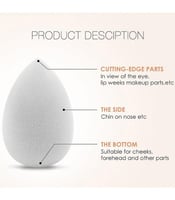 اسفنجة مزج للمكياج من او تو او رمادي فاتح 9920SD