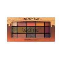 لوحة ظلال عيون مضغوطة سينامون سويرل 15 لون من تكني...