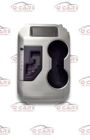 ديكور قير كامري 2012-2017 اسود - خشبي - فضي