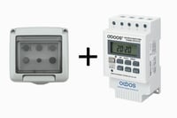 تايمر إلكتروني 2 خط 220V 25A