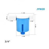 عوامة خزان الماء مصنوعة بالكامل من البلاستيك(1 أو...